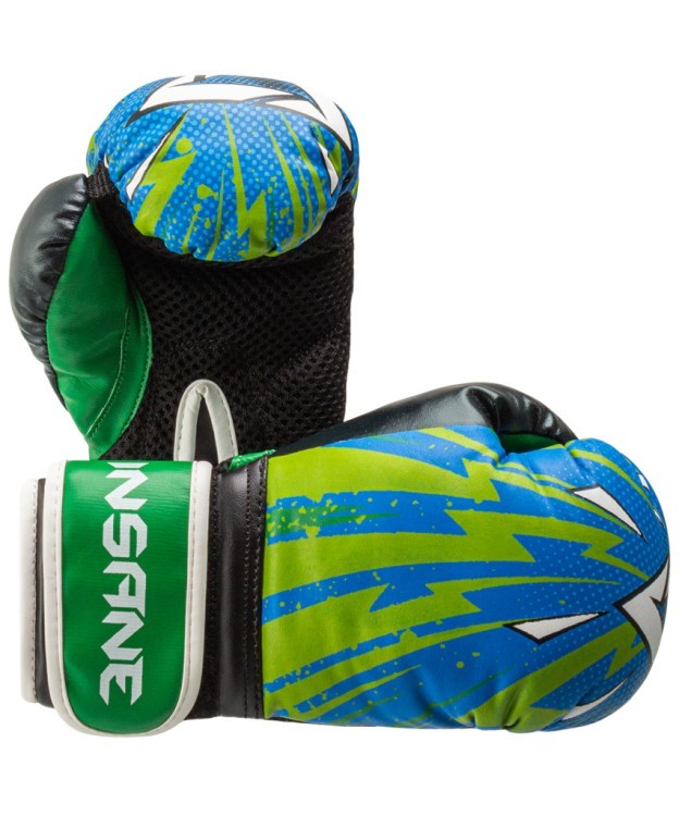 Набор для бокса DODGER, синий/зеленый, 23x17 см, 2 oz (2109158)