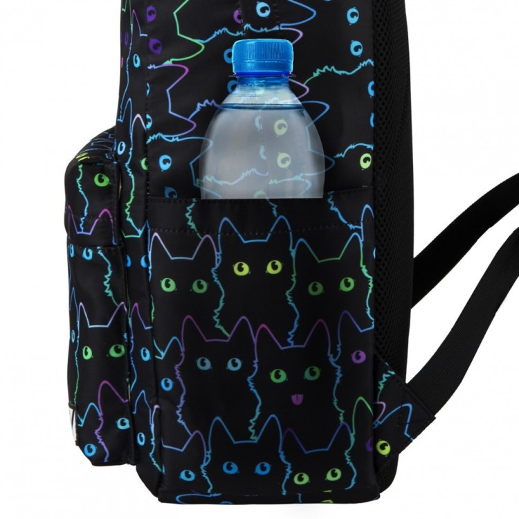 Рюкзак Brauberg Dream универсальный с карманом Neon cats 42х26х14 см 270771 (1) (90893)