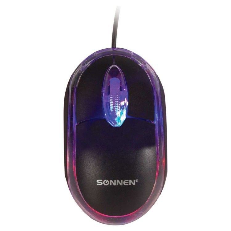 Мышь проводная оптическая USB с подсветкой Sonnen М-204 (512632) (3) (67103) Мышь проводная оптическая USB с подсветкой Sonnen М-204 (512632) (3) (67103)