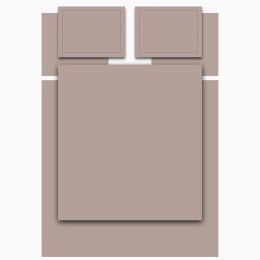 Кпб,king size,"solid" капучино, сатин, хлопок 100%,п.240х260-1шт,пр.260х260-1шт,н.50х70-2шт/70х70-2ш Lefard (989-004-18)