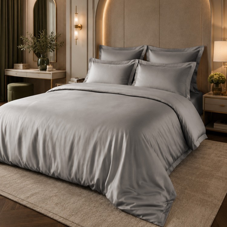 Кпб,king size,"solid" капучино, сатин, хлопок 100%,п.240х260-1шт,пр.260х260-1шт,н.50х70-2шт/70х70-2ш Lefard (989-004-18)