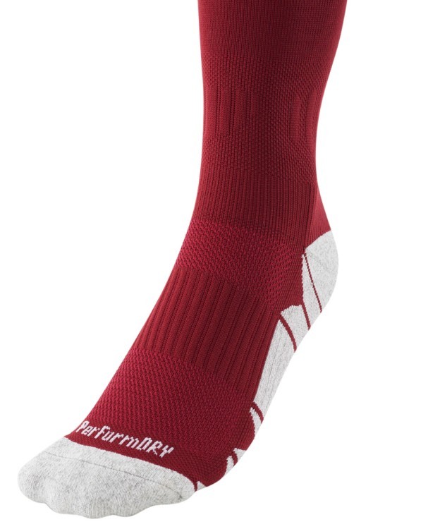 Гетры футбольные JÖGEL Match Socks, гранатовый (2092868)
