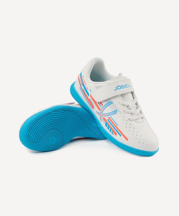 Бутсы зальные Evofly IN Talant White/blue, детский (2118133) Бутсы зальные Evofly IN Talant White/blue, детский (2118133)