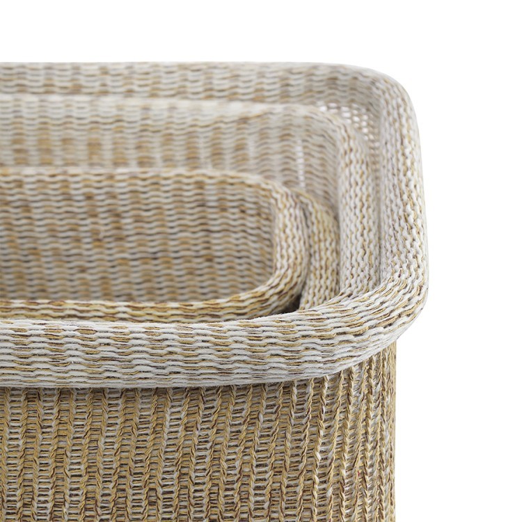 Набор из 4-х корзин для хранения sustainable collection, бежевый (77685) Набор из 4-х корзин для хранения sustainable collection, бежевый (77685)