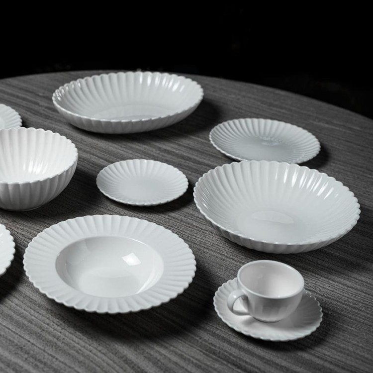 Тарелка BA3675-1, фарфор, white, ROOMERS TABLEWARE