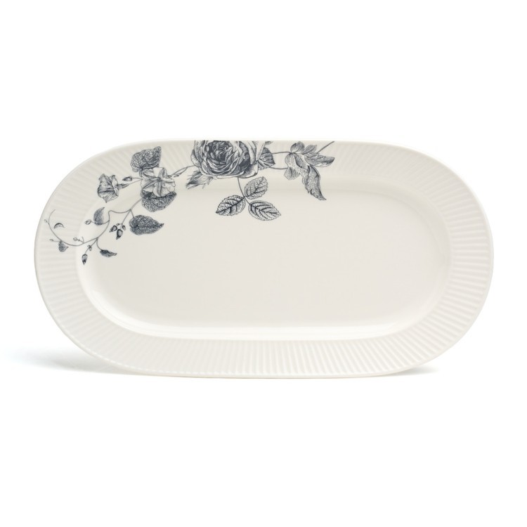 Блюдо овальное lefard "blue garden" 35,5*19*2,5 см Lefard (191-350)