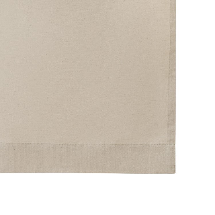 Штора из хлопка и льна бежево-серого цвета из коллекции essential, 150х290 см (76951)