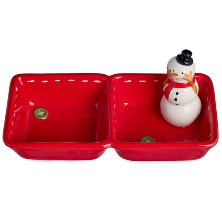 Менажница 2 секции коллекция "christmas gift" 22*11*10,5 см Lefard (230-536)