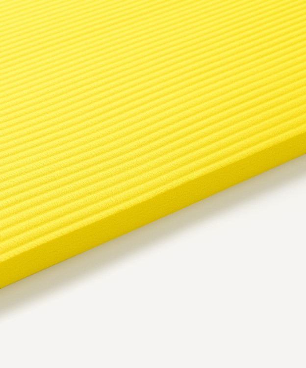 БЕЗ УПАКОВКИ Коврик для йоги и фитнеса STARFIT FM-301, NBR, 183x61x1,5 см, желтый (2134155)