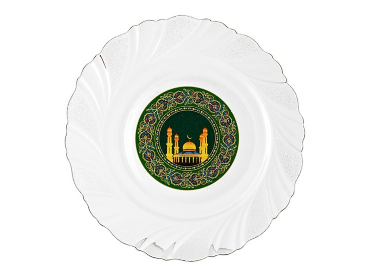 Тарелка "мечеть" диаметр=18 см.без упаковки Алешина Р.р. (484-417) 