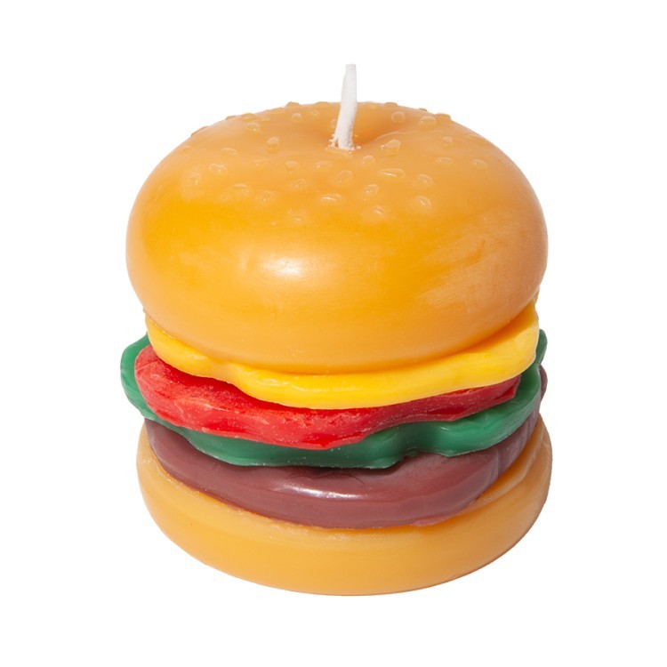 Свеча fast food, burger, 6 см (78596)