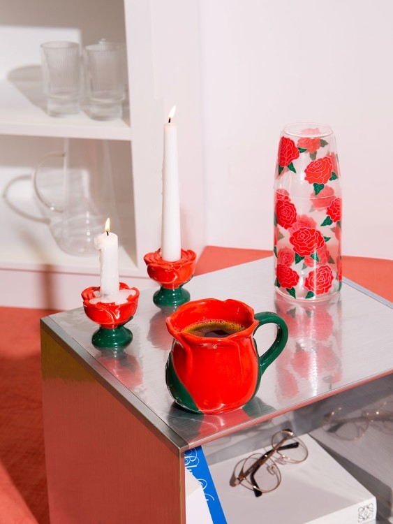 Набор из графина и стакана rose (80187)