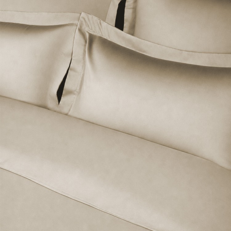 Кпб,king size,"solid" бежевый, сатин, хлопок 100%,п.240х260-1шт,пр.260х260-1шт,н.50х70-2шт/70х70-2ш Lefard (989-004-19)