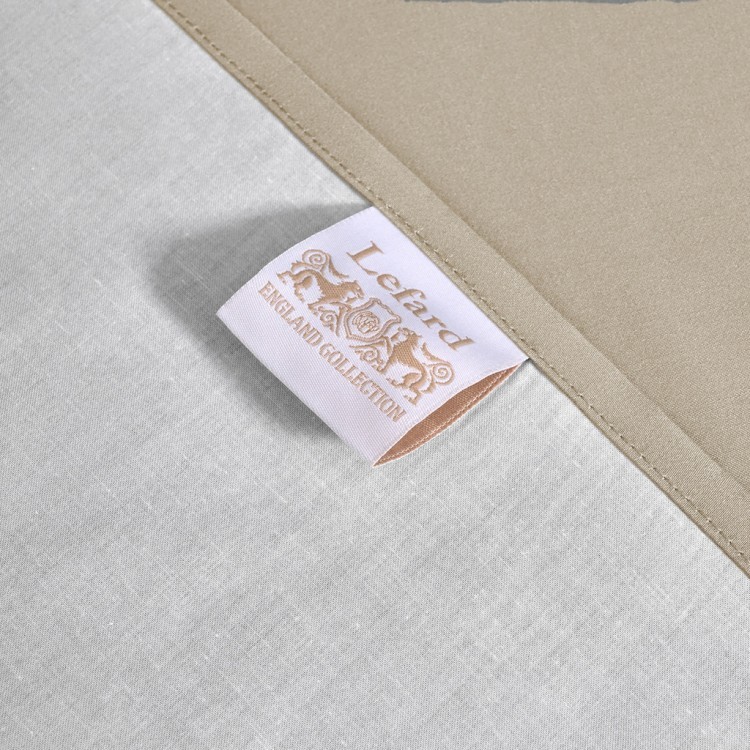 Кпб,king size,"solid" бежевый, сатин, хлопок 100%,п.240х260-1шт,пр.260х260-1шт,н.50х70-2шт/70х70-2ш Lefard (989-004-19)