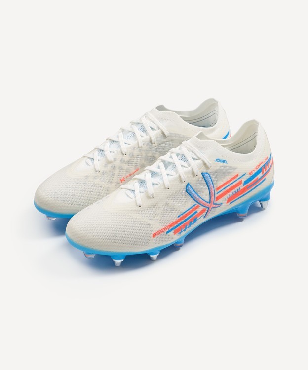 Бутсы футбольные JOGEL Evofly SG Prime White/blue (2118302)