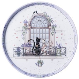 Поднос сервировочный agness 33*2,1 см Agness (898-250)