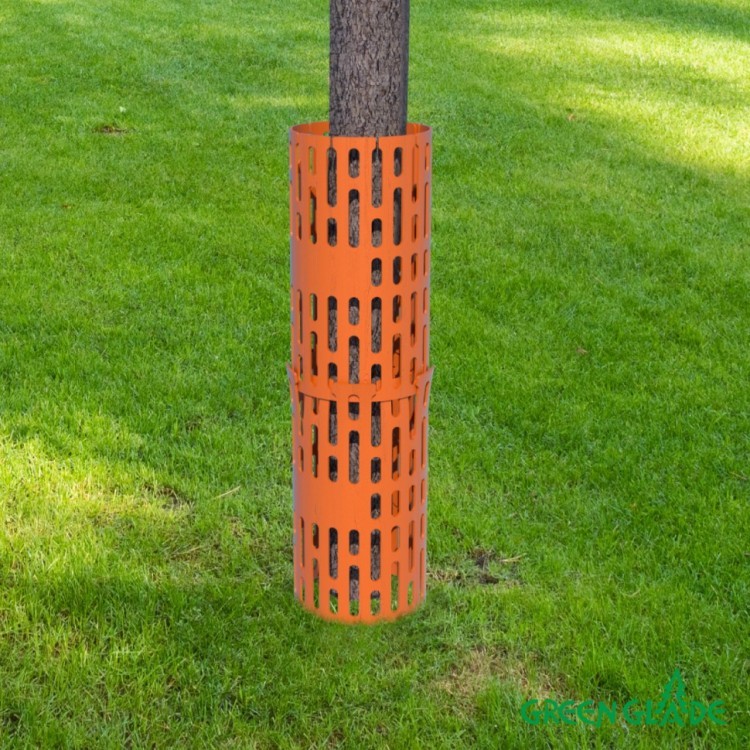 Защита стволов деревьев кустарников и цветов терракотовый 35х21 см Z03 (96293)