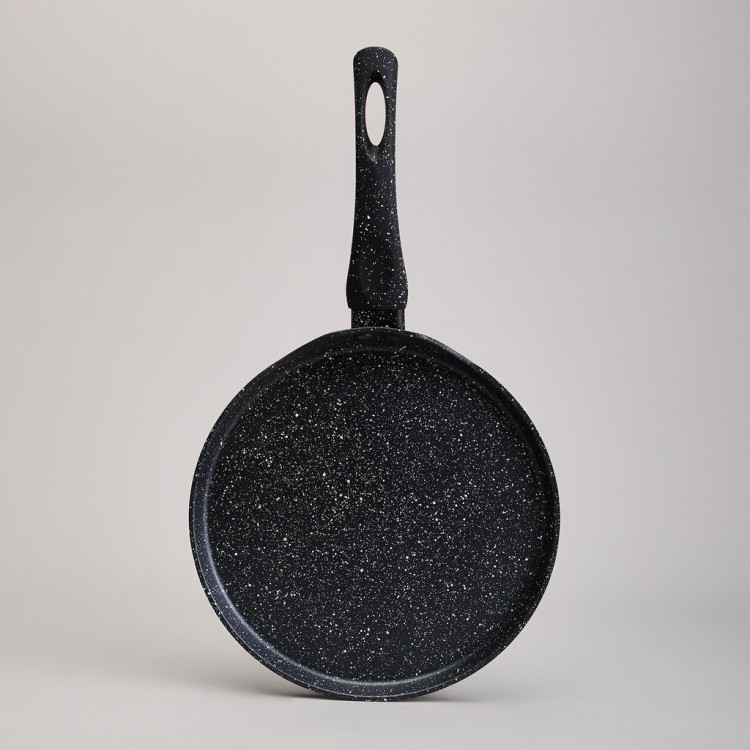 Сковорода блинная agness с антипригарным покрытием "black marble", 24х2см, индукционное дно Agness (932-523) Сковорода блинная agness с антипригарным покрытием "black marble", 24х2см, индукционное дно Agness (932-523)