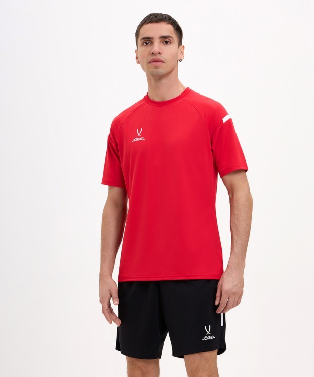 Футболка тренировочная JÖGEL CAMP 2 Training Poly Tee, красный (2112599) Футболка тренировочная JÖGEL CAMP 2 Training Poly Tee, красный (2112599)