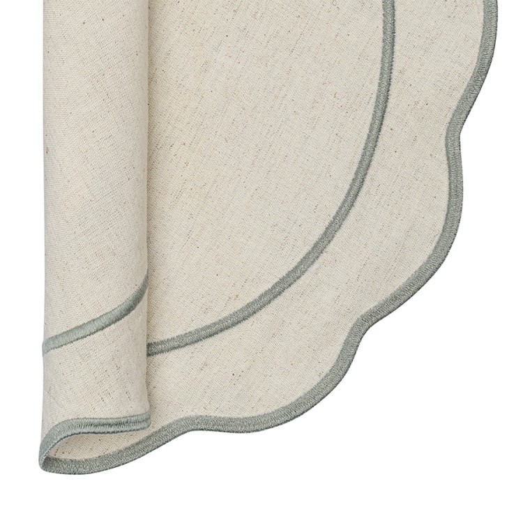 Салфетка под приборы anemone из коллекции trendy ruffles, D38 см, серый (78891) Салфетка под приборы anemone из коллекции trendy ruffles, D38 см, серый (78891)