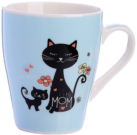 Кружка 340 мл Кошки (мин. 4шт)LR (31217)