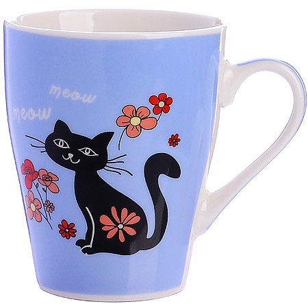 Кружка 340 мл Кошки (мин. 4шт)LR (31217)
