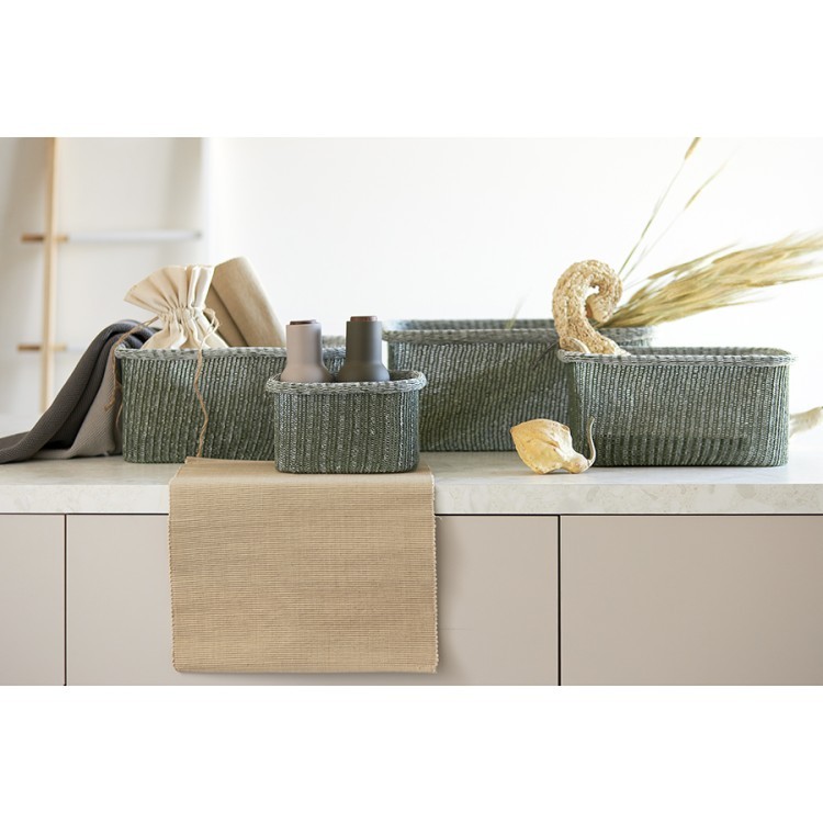 Набор из 4-х корзин для хранения sustainable collection, оливковый (77686) Набор из 4-х корзин для хранения sustainable collection, оливковый (77686)
