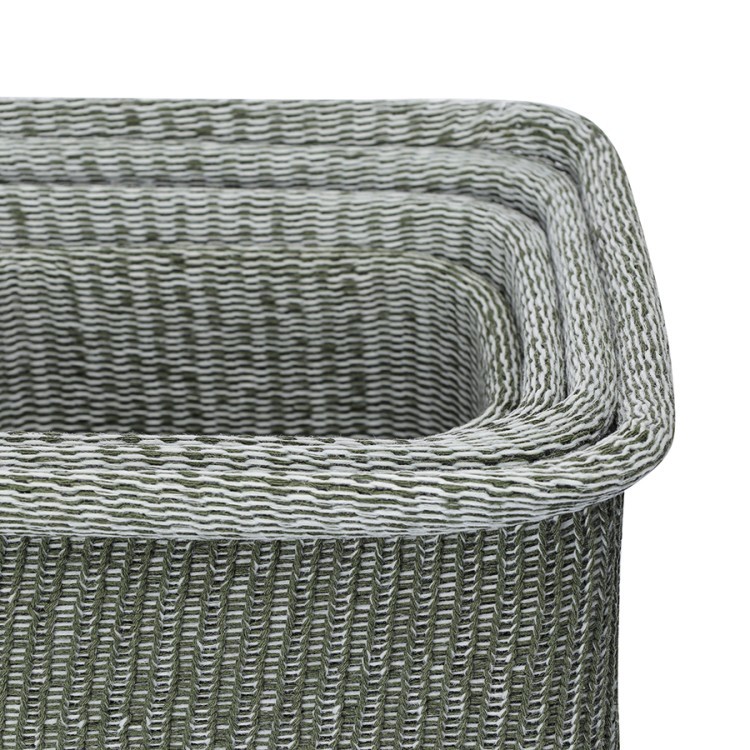 Набор из 4-х корзин для хранения sustainable collection, оливковый (77686) Набор из 4-х корзин для хранения sustainable collection, оливковый (77686)