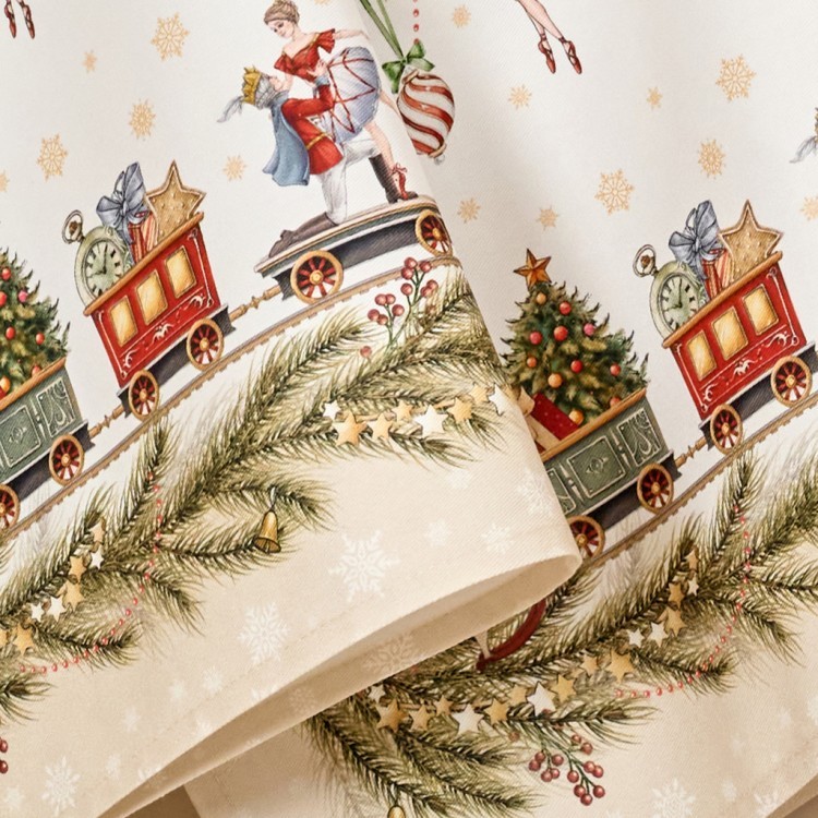 Набор полотенец из 2 шт "щелкунчик" 40х60см  бежевый,100%хлопок,твил Lefard (850-757-6)