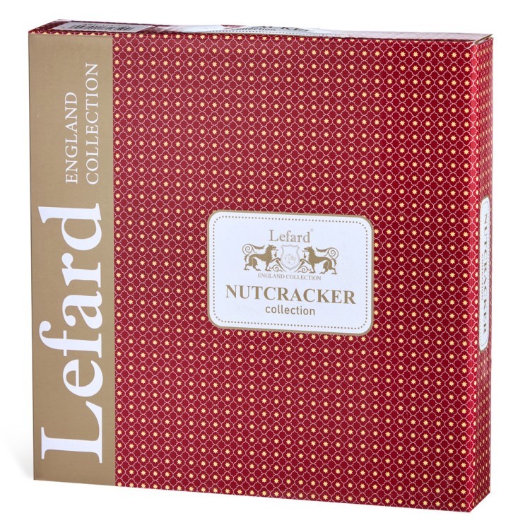 Набор фигурных тарелок закусочных lefard "nutcracker" 2 шт. 20,5*2 см Lefard (171-350)