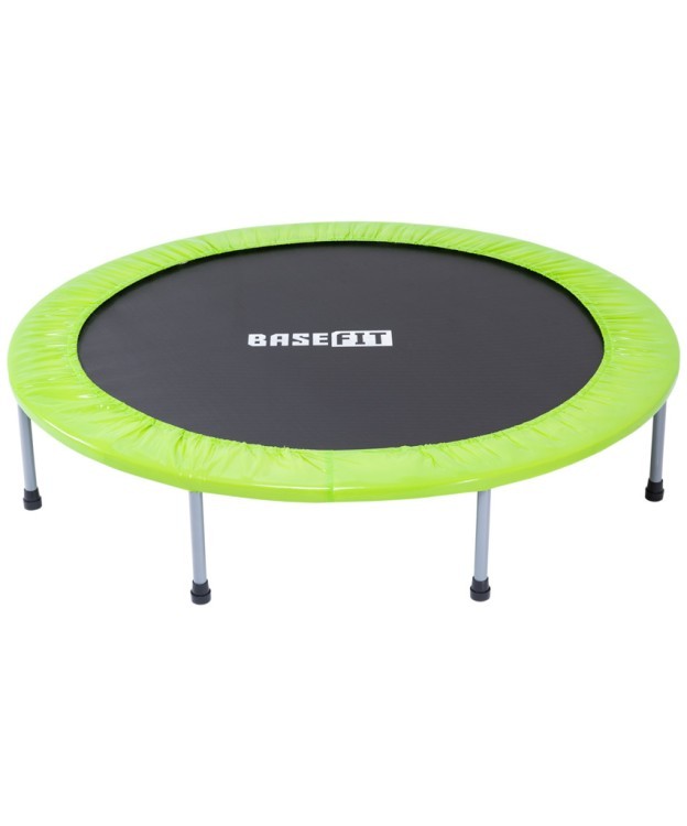 БЕЗ УПАКОВКИ Батут BASEFIT TR-102 114 см, зеленый (2126311)