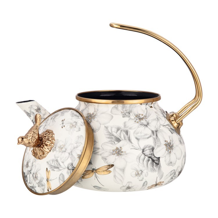 Чайник эмалированный lefard, серия яблоневый сад, 2,2л подходит для индукцион.плит Lefard (950-737)