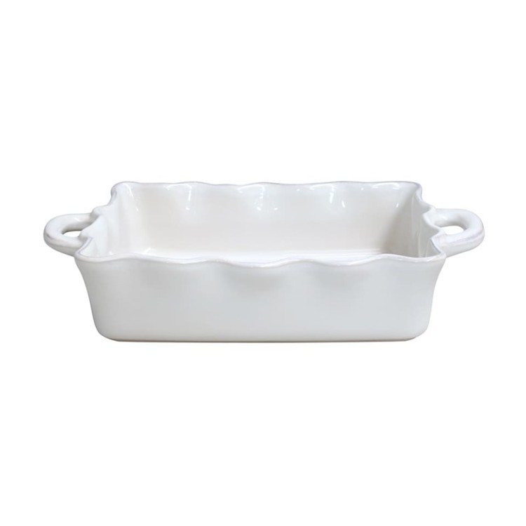 Блюдо RFF330-WHI(DOR341-02203B), керамика, white, CASAFINA BY COSTA NOVA