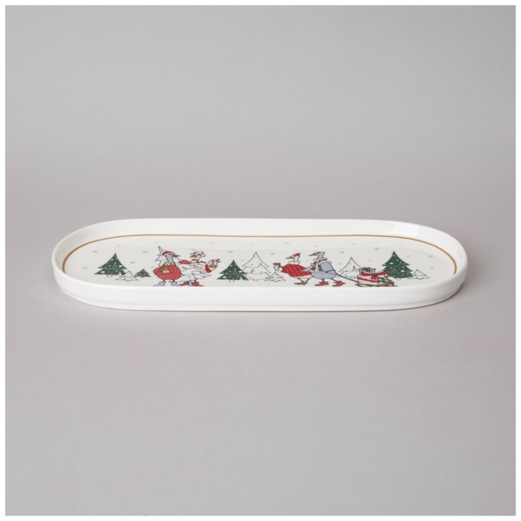 Блюдо овальное lefard "family christmas" 34 см Lefard (425-211)