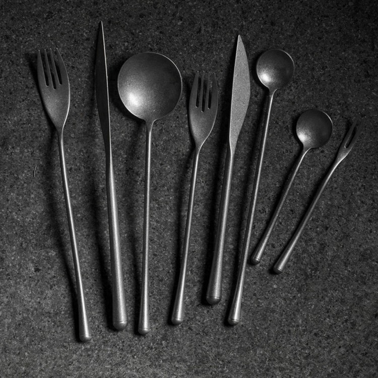 Нож десертный SD-020-05SW, нержавеющая сталь 18/10, stone washed, ROOMERS TABLEWARE Нож десертный SD-020-05SW, нержавеющая сталь 18/10, stone washed, ROOMERS TABLEWARE