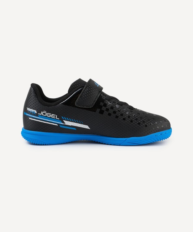 Бутсы зальные JÖGEL Evofly IN Talant Black/blue, детский (2118185) Бутсы зальные JÖGEL Evofly IN Talant Black/blue, детский (2118185)