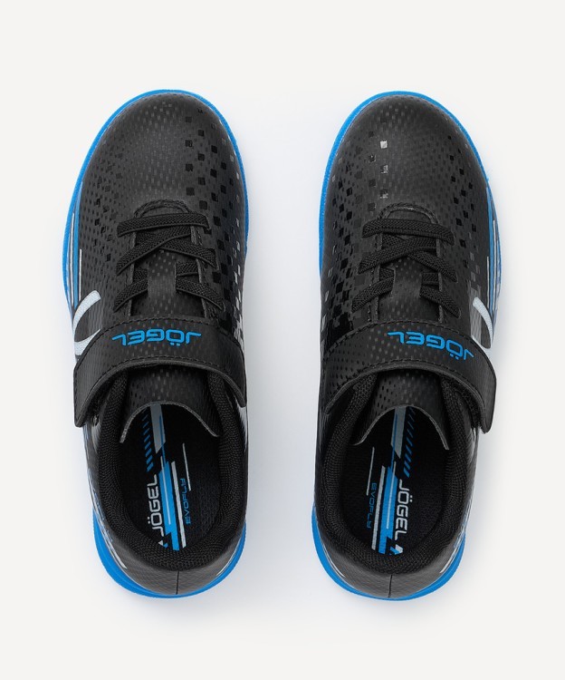 Бутсы зальные JOGEL Evofly IN Talant Black/blue, детский (2134469)
