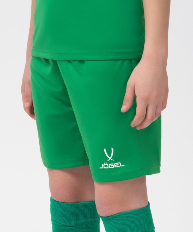 Шорты игровые JÖGEL CAMP Classic Shorts, зеленый/белый, детский (702551)