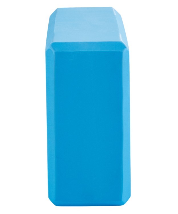 Блок для йоги YB-200 EVA, синий пастель (1007327)