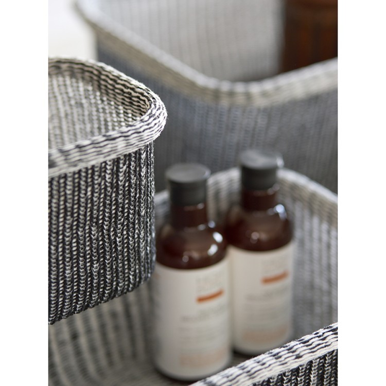 Набор из 4-х корзин для хранения sustainable collection, черный (77687) Набор из 4-х корзин для хранения sustainable collection, черный (77687)