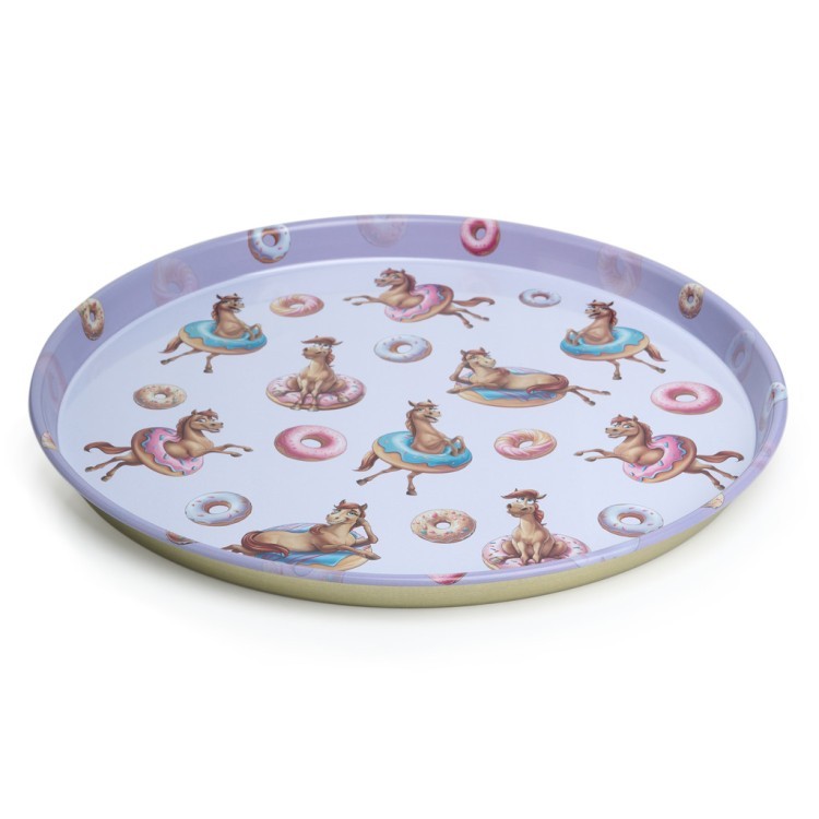 Поднос сервировочный agness 33*2,1 см Agness (898-248)