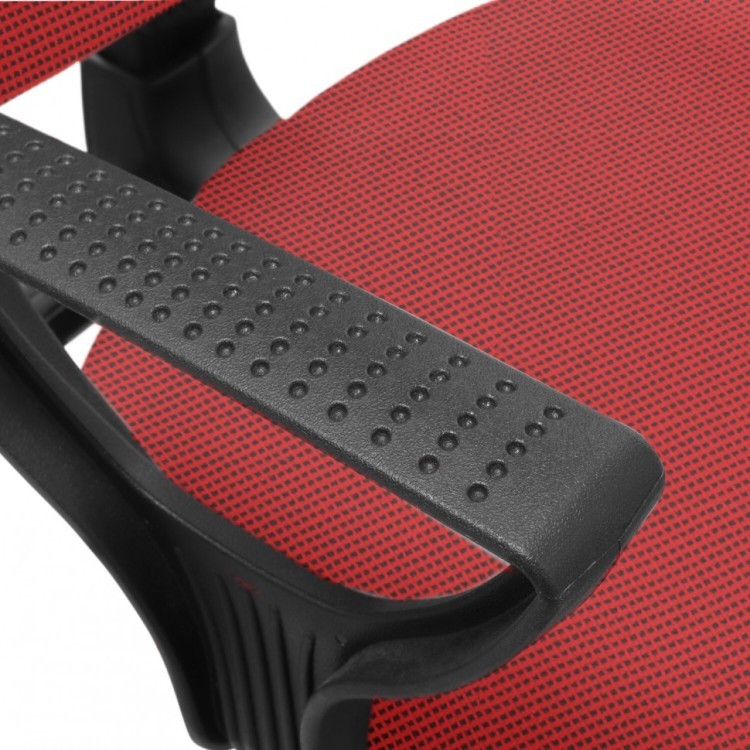 Кресло BRABIX Prestige Ergo MG-311 регулируемая эргономичная спинка ткань красное 532424 (1) (94560)