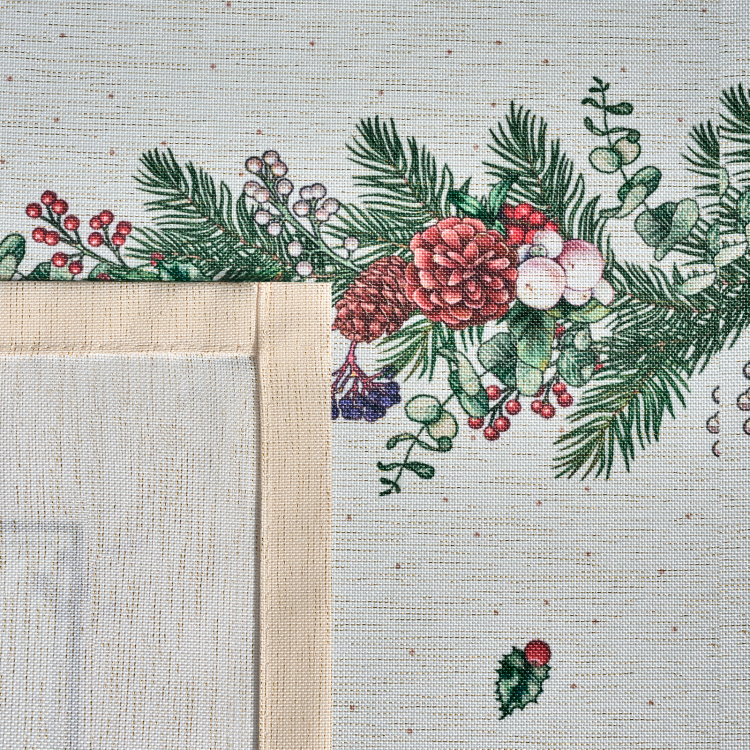 Скатерть  160х220 cm  прямоугольная, "celebration", цвет: бежевый, tm lefard, полиэстер 100% (кор=18 Lefard (986-001-20)