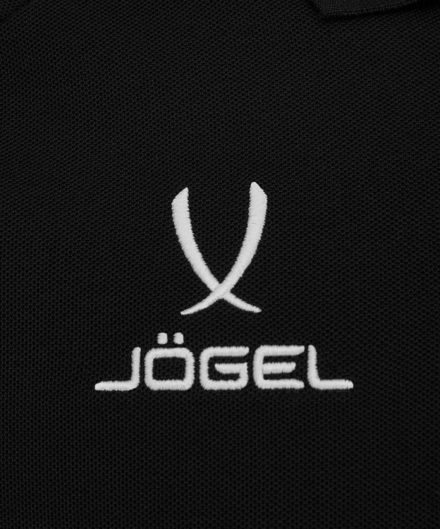 Поло JOGEL CAMP 2 CVC Polo, черный (2114344)
