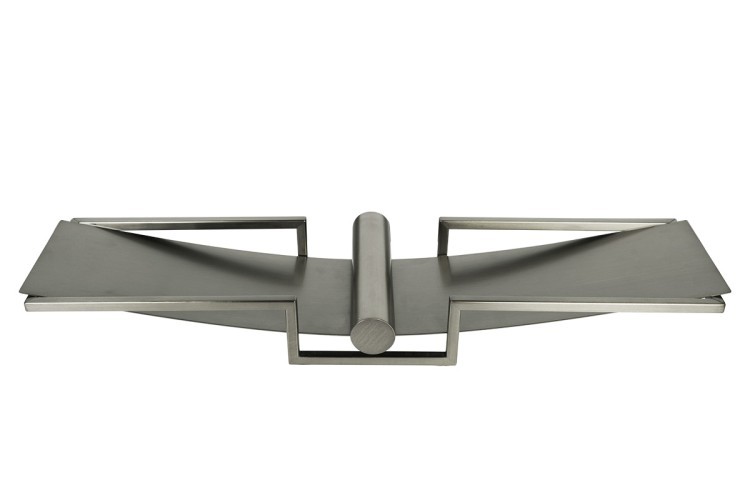 Декоративная ваза, цвет матовый никель 61,5*18,6*8,3см (TT-00015517)