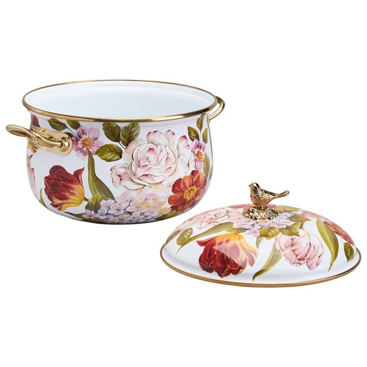 Кастрюля lefard эмалированная с крышкой серия фландрия, 2,1л, диа.16см Lefard (950-766)