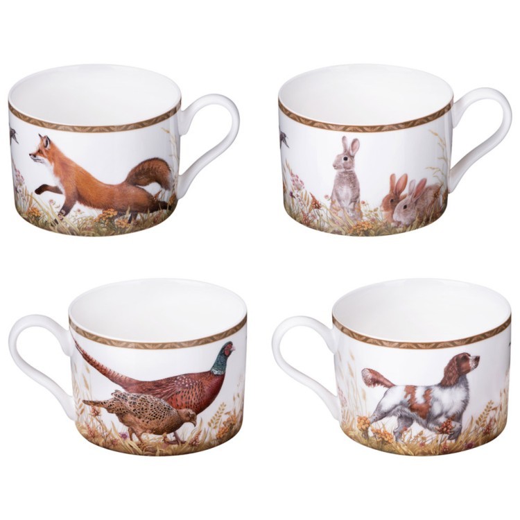 Чайный набор lefard "охота" на 2 пер. 4 пр. 300 мл Lefard (590-736)