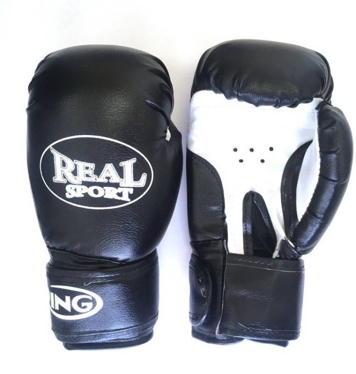 Перчатки для кикбоксинга Realsport 8 унций RS308 (59731)