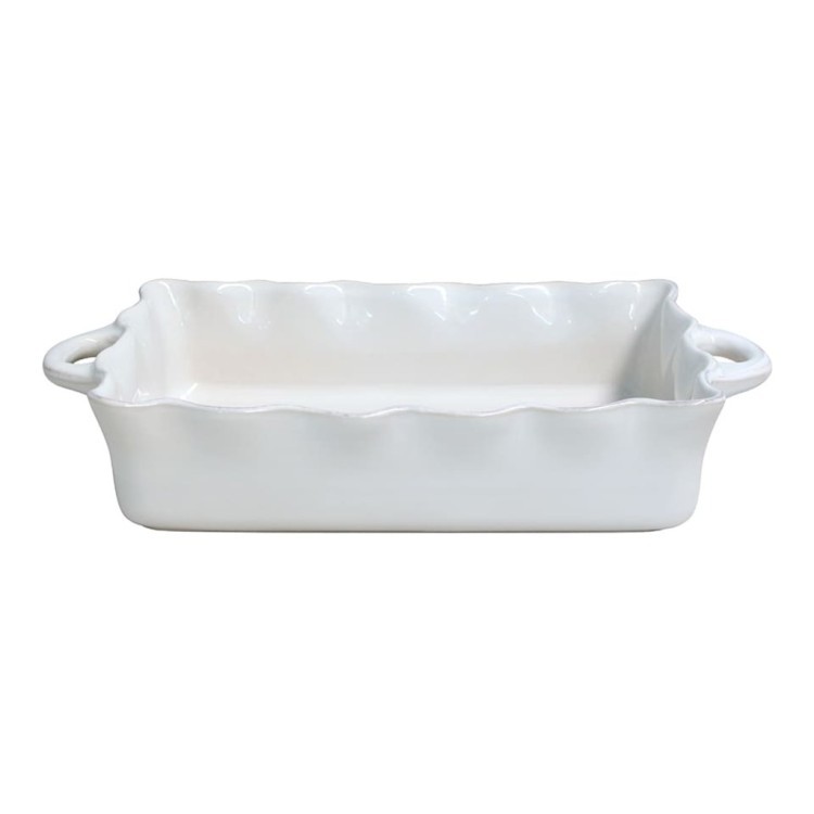 Блюдо RFF440-WHI(DOR441-02203B), керамика, white, CASAFINA BY COSTA NOVA