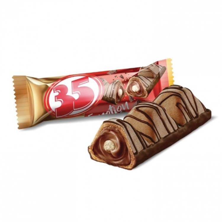 Конфеты вафельные 35 со вкусом шоколада гофрокороб 1,5 кг 622717 (1) (96158)